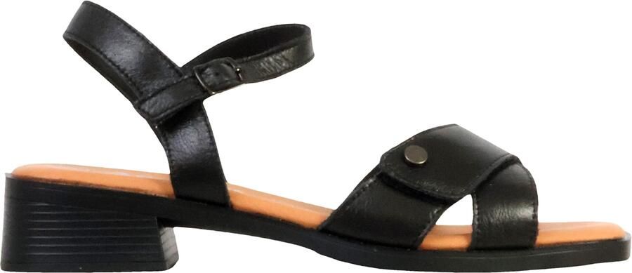 The Divine Factory Alénoa leren sandalen met hak - Foto 2