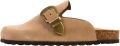 The Divine Factory Noga Boreal Cowboy-mules van leer - Beige