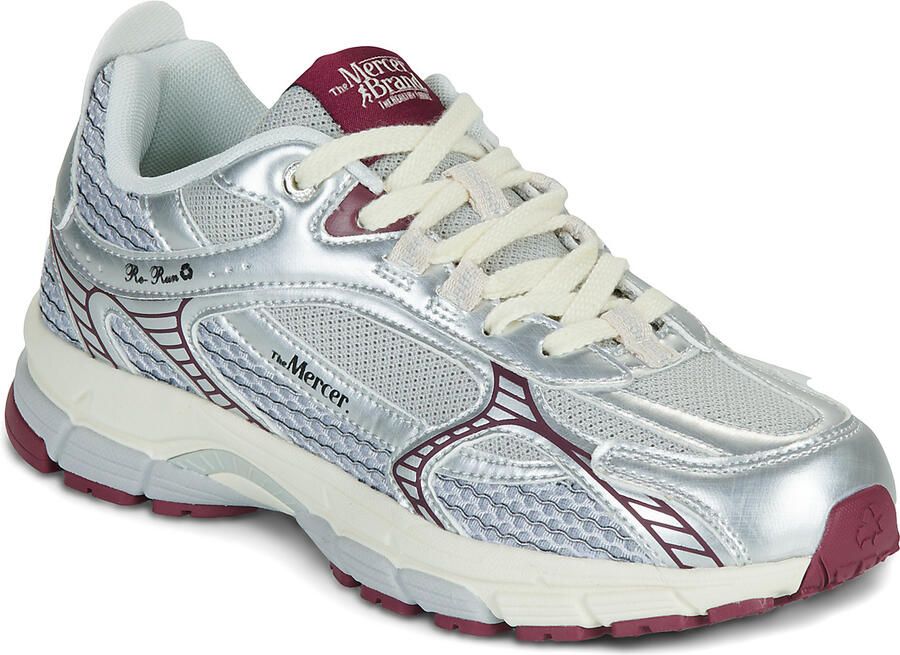 Mercer amsterdam Mercer The Re-Run Twin Mesh Zilver Bordeauxrood - Foto 2
