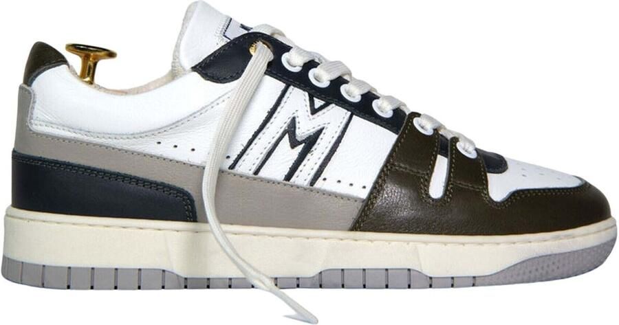 Mercer Amsterdam Mercer Schoenen Wit Mercer The Brooklyn Sneakers Wit The Brooklyn M (me233012) White navy Taupe - Foto 3