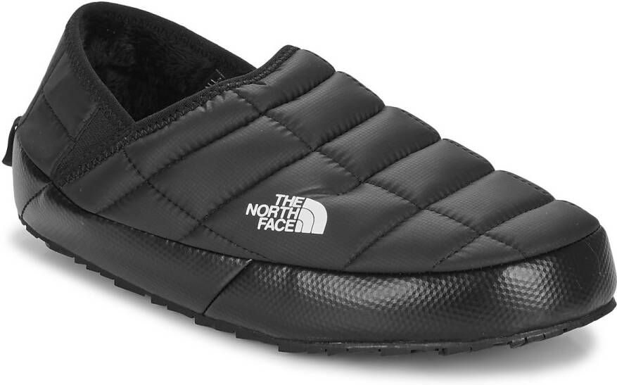 The North Face Thermoball Traction Sloffen V Dames Zwart Donkergrijs - Foto 2