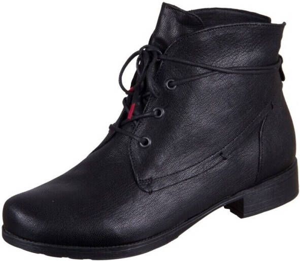 Think Hoge Sneakers Denk Schwarz Goat Lammfell
