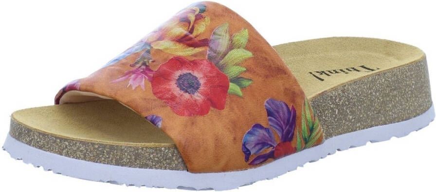 Think! NU 21% KORTING Slippers KOAK met kleurrijke print