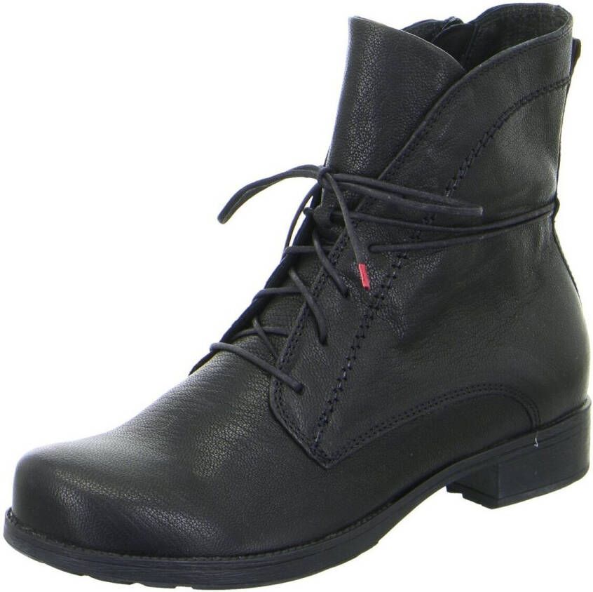 Think! Veterlaarsjes DENK! Business schoen veterschoenen met platte blokhak