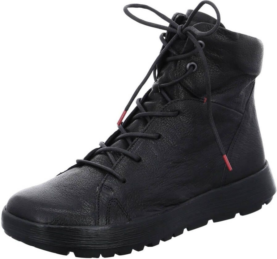 Think! Hoge veterschoenen COMODA Veterschoenen winterlaarzen comfortabele schoen met schapenwol