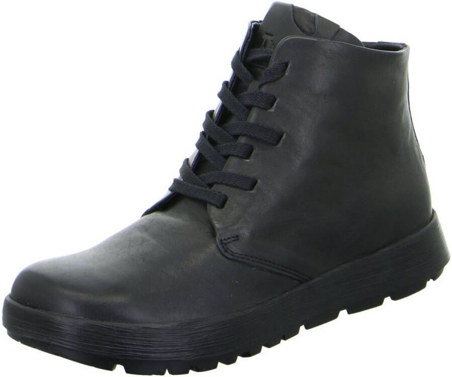 Think! Hoge veterschoenen COMODA van plantaardig gelooid leer