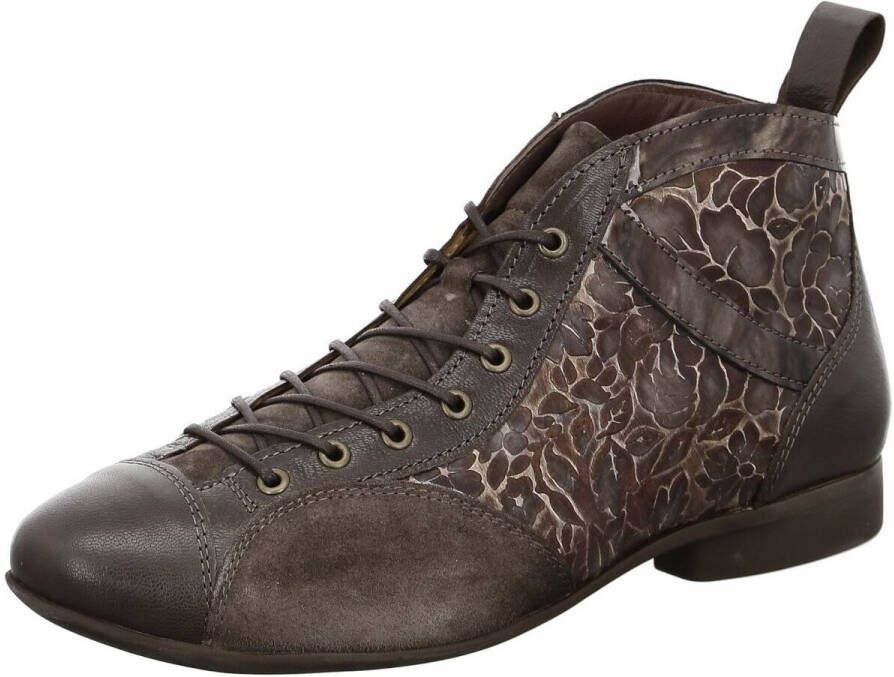 Think! Veterlaarsjes Guad 2 Enkellaarsjes comfortabele schoen met patroon