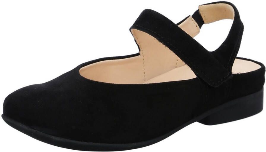 Dames Schoenen voor voor Platte schoenen voor Pantoffels Sandalen in het Zwart Think 