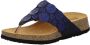 Think 000954 3-000954-8000 Blauwe Teenslippers - Thumbnail 2
