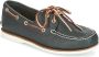 Timberland Klassieke Two-Eye Blauwe Herenloafer Blue Heren - Thumbnail 2