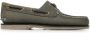 Timberland Classic Boat nubuck bootschoenen taupe - Thumbnail 4