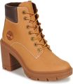 Timberland Beige Suède Enkellaarzen voor Dames Brown - Bruin