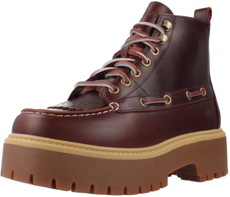 Timberland Stone Street Mid Lace Up Women Lifestyle rood Schoenen - Foto 2