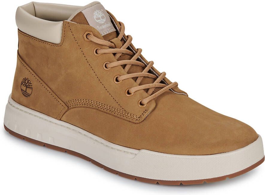 TIMBERLAND Veterschoenen Heren Maple Grove Mid Lace Up Maat: 44 Materiaal: Nubuck Kleur: Camel