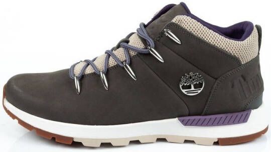 Timberland Sprint Trekker Mid Heren Chukka Laarzen Boots Leer Grijs TB0A5XXU033 - Foto 2