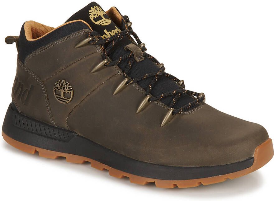 Timberland Grijze Laarzen met Stoffen en Rubberen Voering Grijs Heren - Foto 3