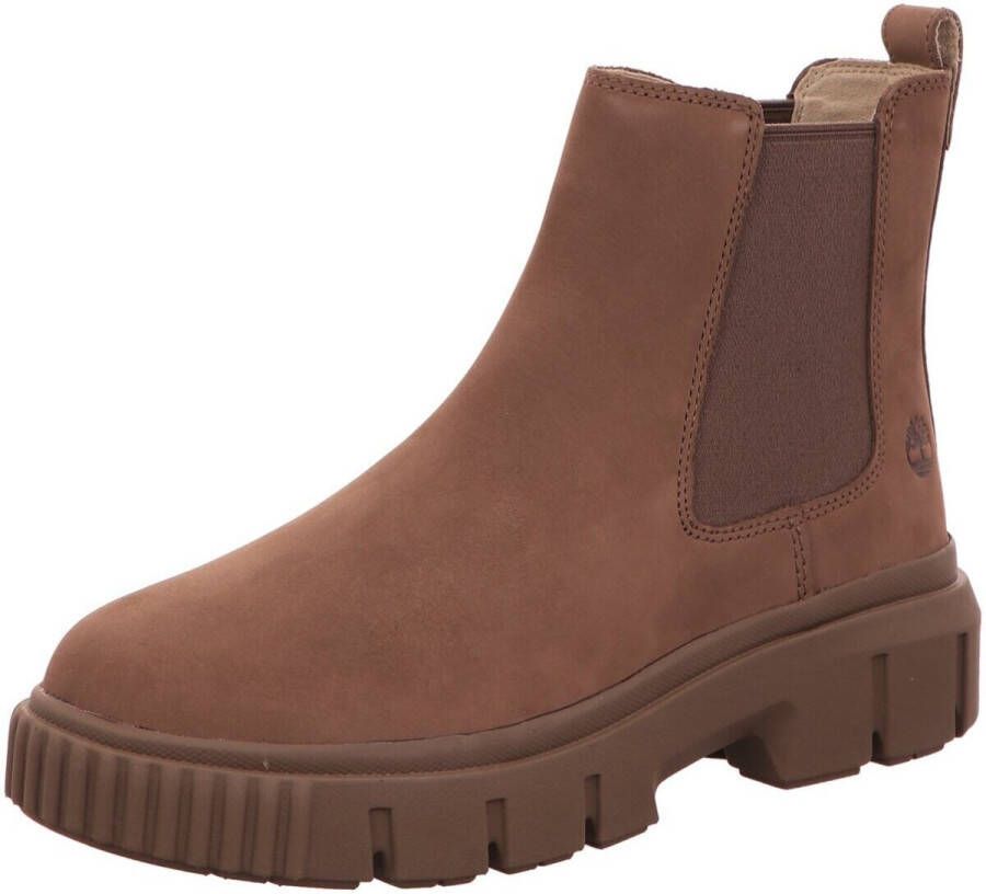Timberland Chelsea-boots GREYFIELDMID CHELSEA BOOT Winterlaarzen veterlaarzen winterschoenen laarsjes