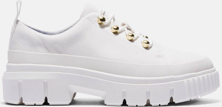Timberland Witte Veterschoenen Greyfield Fabric Ox - Foto 5