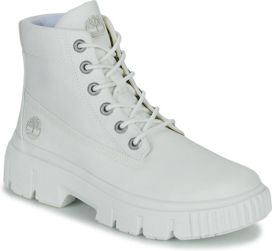 Timberland Greyfield Fabric Boot Blanc De Blanc Dames Boots - Foto 6