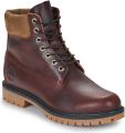 Timberland Bordeaux Rode Leren Waterdichte Laarzen Red Heren - Bruin