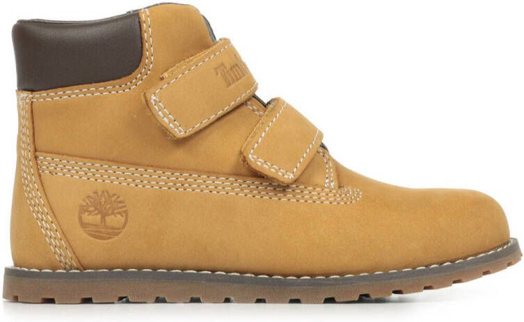 Timberland Pokey Pine kids klittenbandschoenen Geel - Foto 4