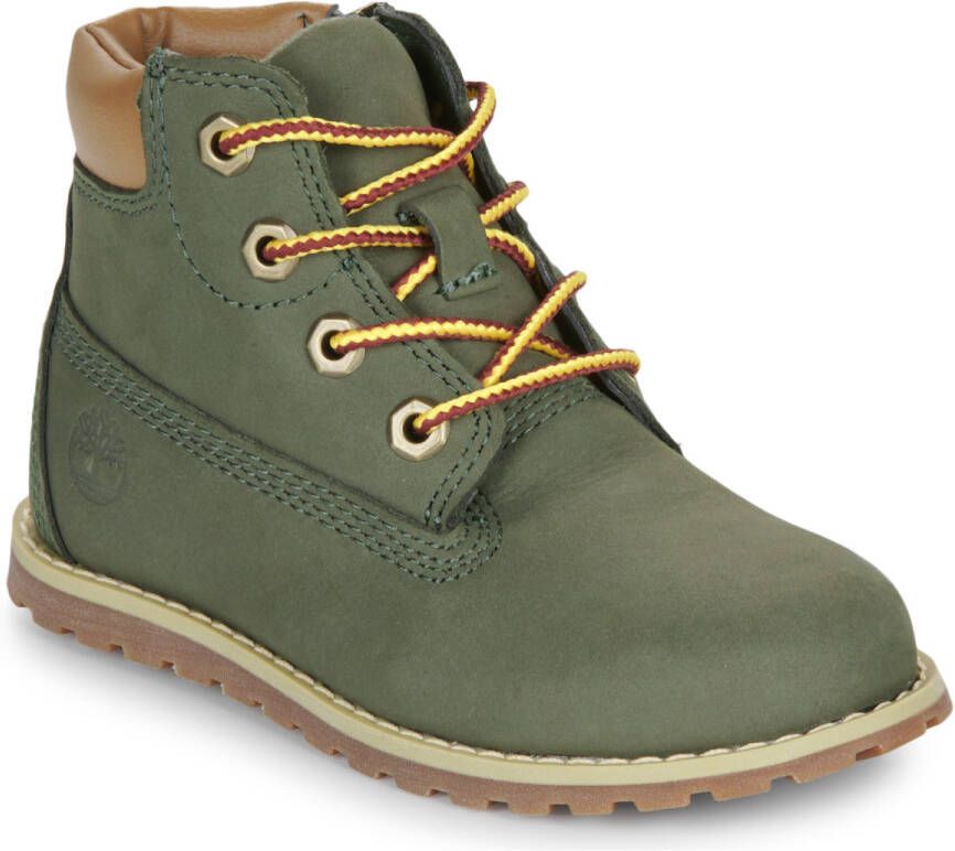 Timberland Pokey Pine Zip Laarzen Voor Peuters Groen - Foto 4
