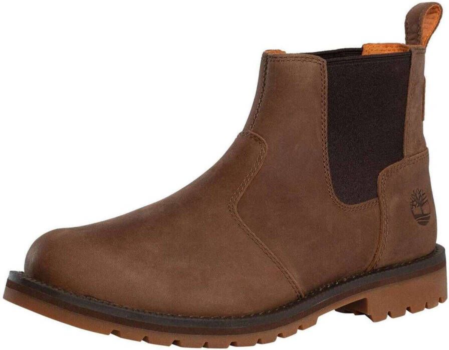 Timberland Redwood Falls MID CHELSEA BOOT Heren Laarzen MEDIUM BROWN FULL GRAIN - Foto 2