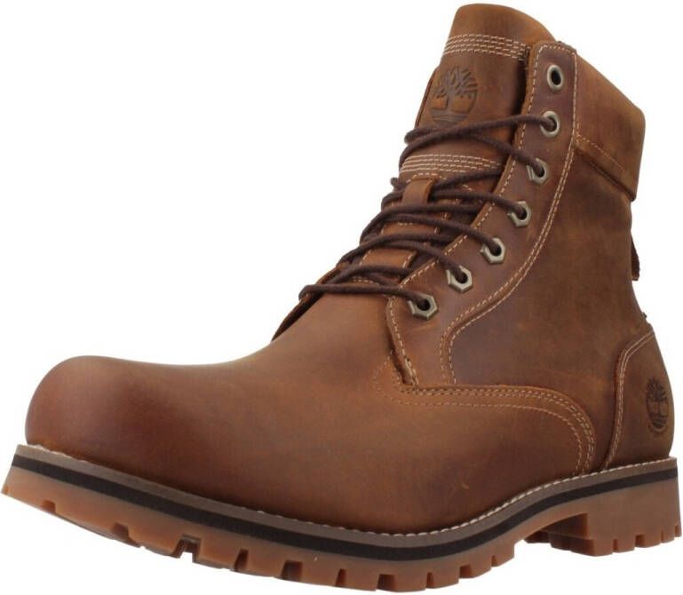 Timberland Premium Rugged WP 6 inch Waterproof Boot Heren Winter Laarzen Boots Schoenen Leer Bruin TB1A2JJB - Foto 3