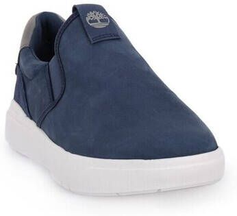 Timberland Leather SlipOn Sneakers Casual Style Blue - Foto 7