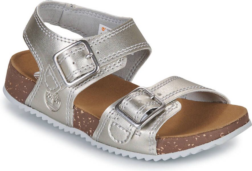 Timberland Zilveren Sandalen Castle Island 2 Straps