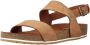 Timberland Malibu Waves 2-band Brede Sandalen Bruin 1 2 Vrouw - Thumbnail 5