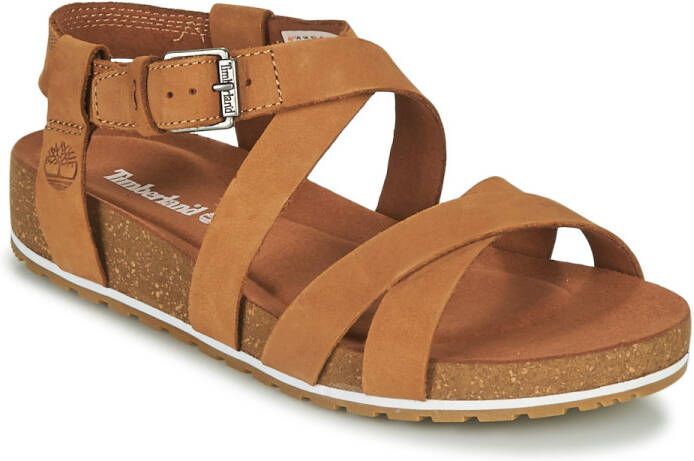 Timberland Women's Malibu Waves Ankle Strap Sandal Sandalen bruin - Foto 8