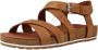 Timberland Women's Malibu Waves Ankle Strap Sandal Sandalen bruin - Thumbnail 6