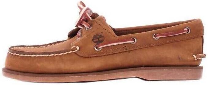 Timberland Nette Schoenen 01001R Classic Boat Brown Full - Foto 4