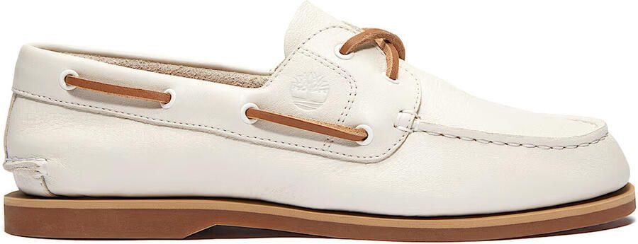 Timberland Authentic Boat Shoe Classic Leather Wo Beige Loafers - Foto 10