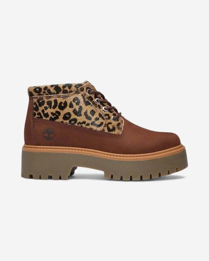 Timberland Enkellaarzen 6 Premium Stone Street Cheetah (Women's)