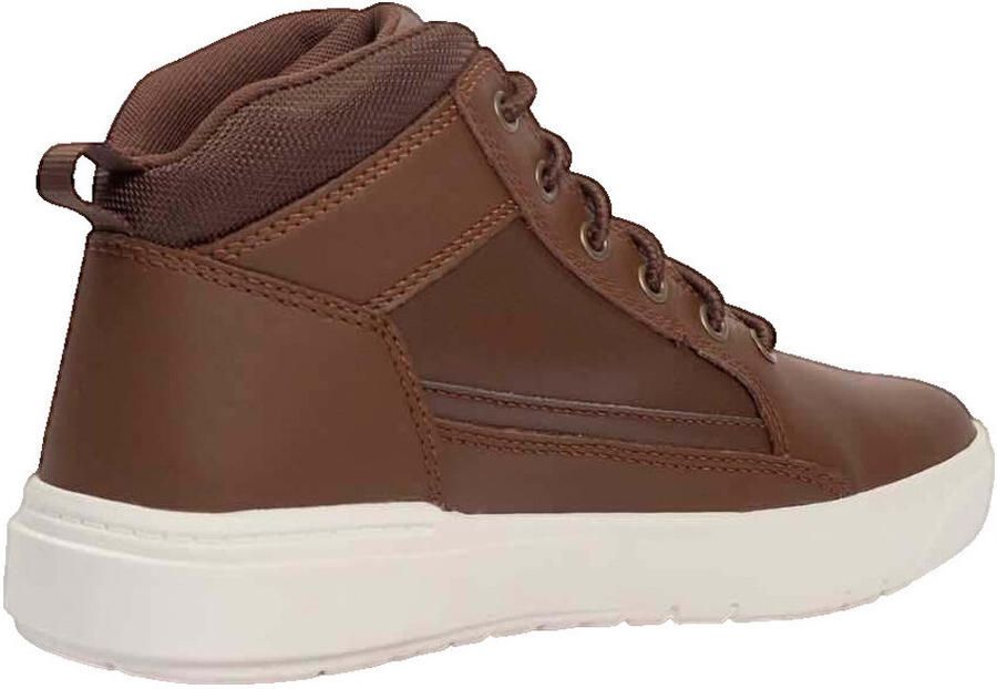 Timberland Hoge Sneakers Baskets tb0a69v5em4 cuir nubuck marron