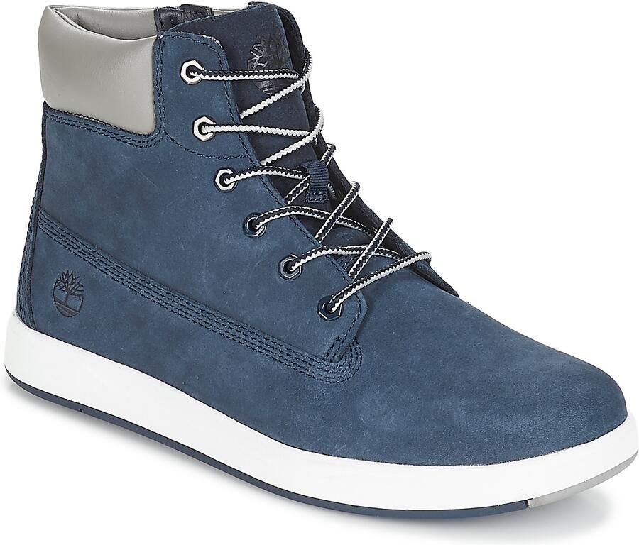 Timberland Blauwe Hoge Sneaker Davis Square 6 Inch Kids - Foto 3