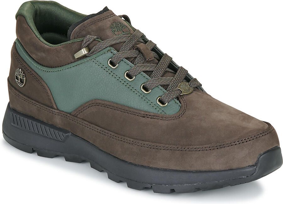 Timberland Euro Grid Sneakers Heren Bruin Leer