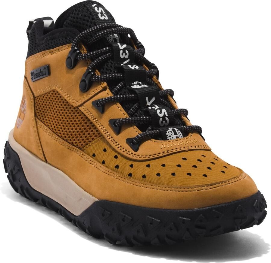 Timberland Bruine leren sneakers met rubberen zool Brown Heren - Foto 5
