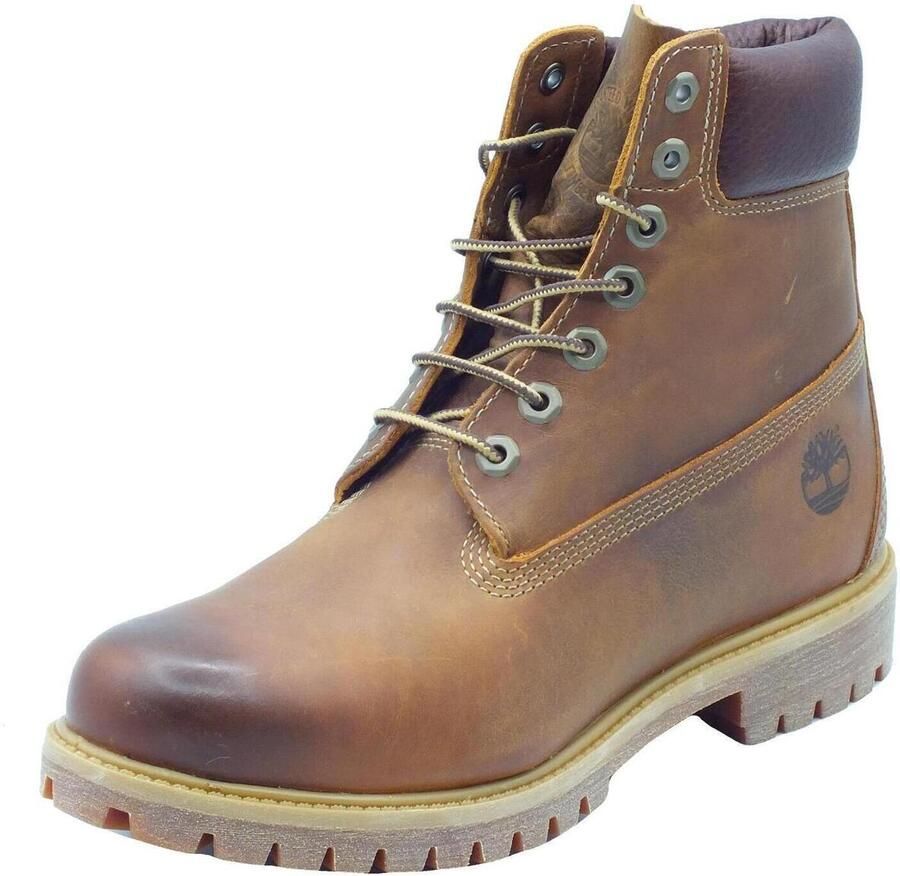 TIMBERLAND Veterboots Heren 6 Inch Premium Boot M Maat: 46 Materiaal: Nubuck Kleur: Bruin - Foto 9