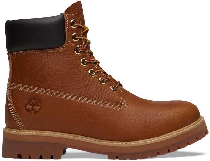 Timberland Laarzen 6 In Lace Waterproof Boot Wheat Full Grain