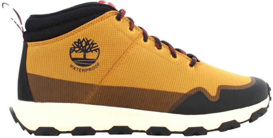 Timberland Winsor Trail Mid Lace Up Waterproof Hiking Boot Sneakers bruin