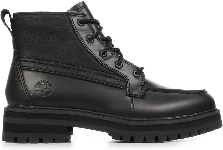 TIMBERLAND Veterlaarzen 'Britton Drive Mid Boot Black Full Grain' zwart
