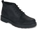 TIMBERLAND Veterboots Heren Britton Road Mid Lace Up Chukka Leer Zwart - Zwart