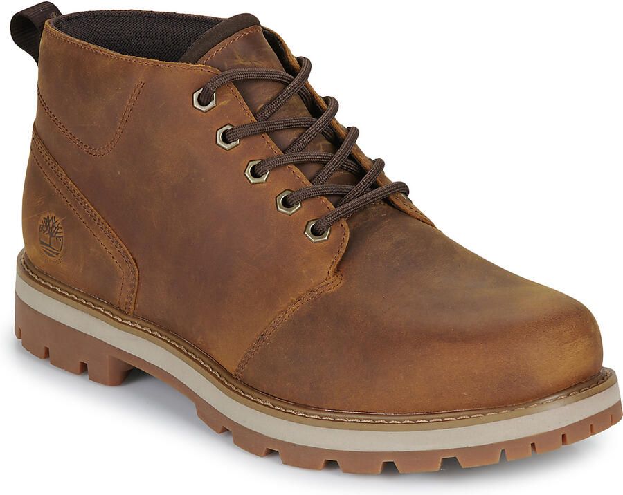 TIMBERLAND Veterboots Heren Britton Road Mid Lace Up Chukka Leer Bruin - Foto 7