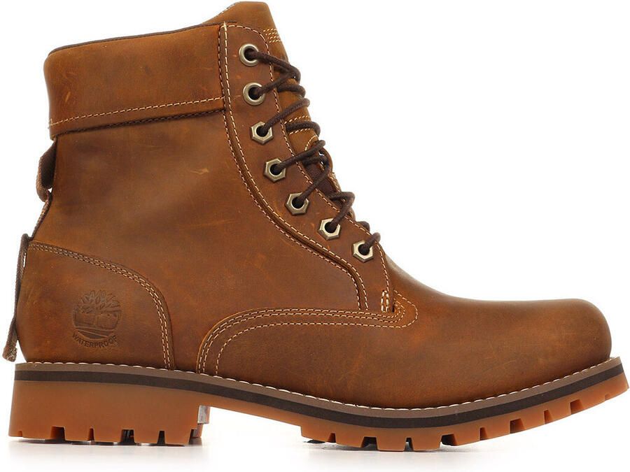 Timberland Premium Rugged WP 6 inch Waterproof Boot Heren Winter Laarzen Boots Schoenen Leer Bruin TB1A2JJB - Foto 2