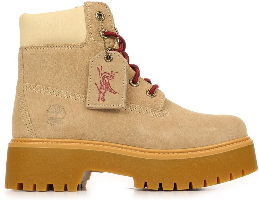 Timberland Stone Street 6 Inch Boots Dames Beige- Dames Beige