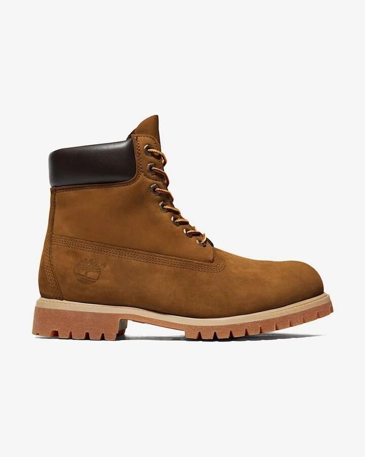 Timberland Laarzen TB072066EBL1 PREMIUM 6 INCH WATERPROOF-DARK WHEAT NUBUCK