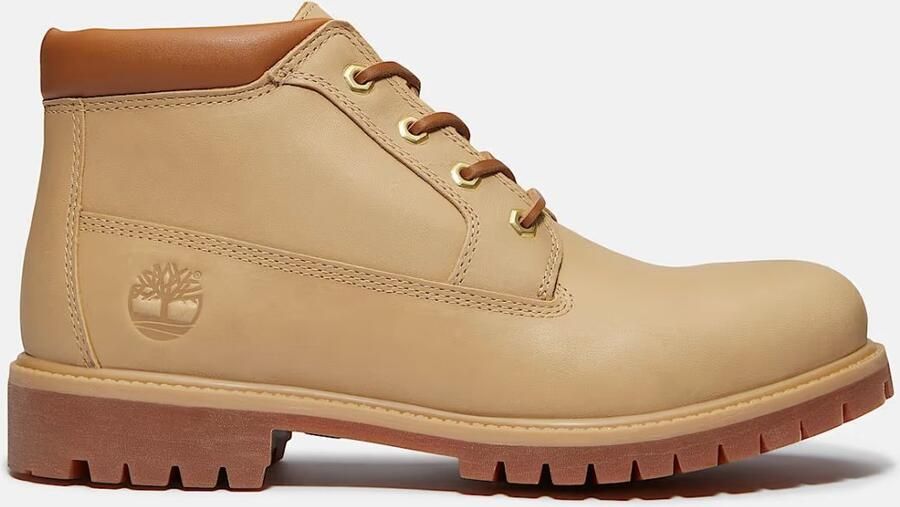 Timberland Laarzen TB0A6DVDEN21 HRTG MID LACE WATERPROOF-MEDIUM BEIGE FULL GRAIN